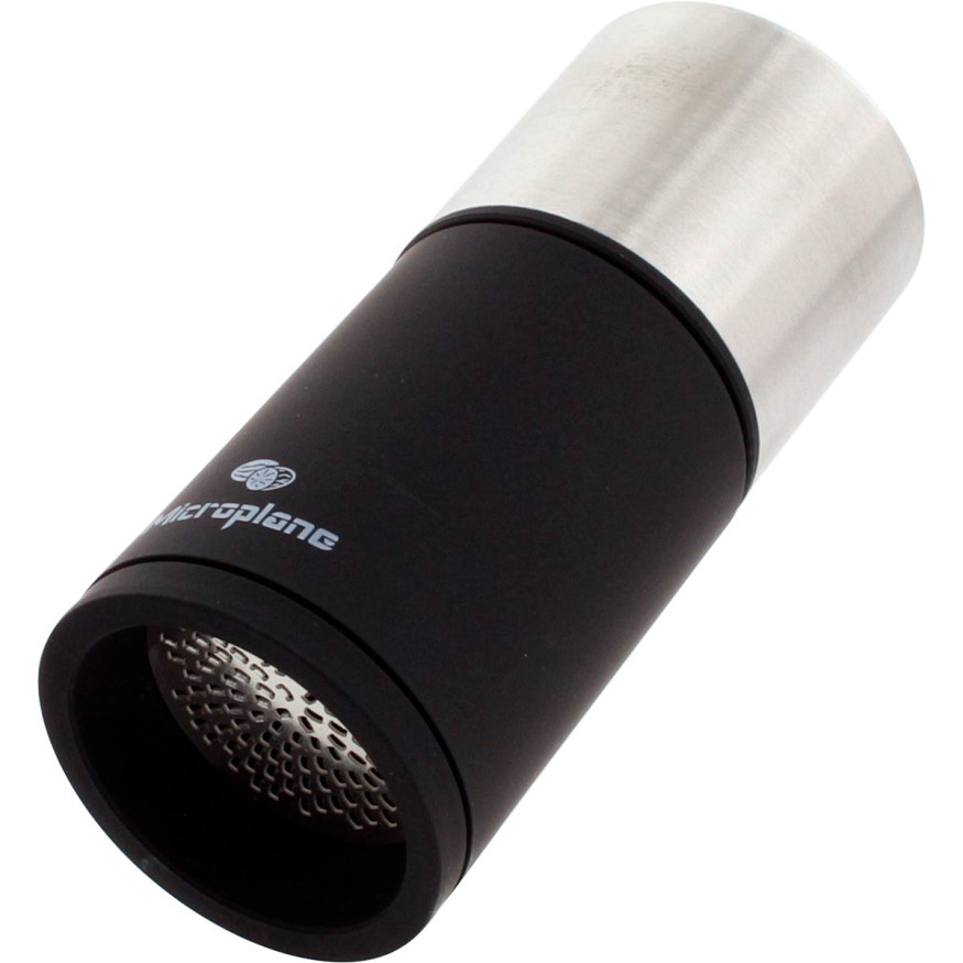 Moulin râpe à muscade, sels et poivres  2 en 1 inox - Microp