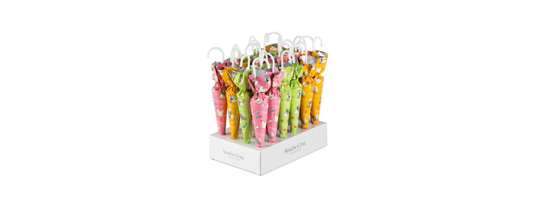 Parapluie en chocolat au lait 35 gr - Simon Coll