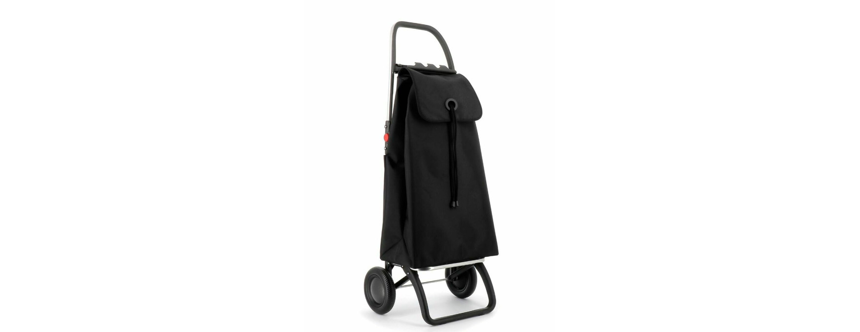 Chariot de courses pliable 2 roues noir - Alice Delice