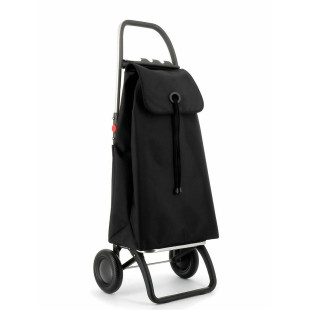 Chariot de courses pliable 2 roues noir - Alice Delice