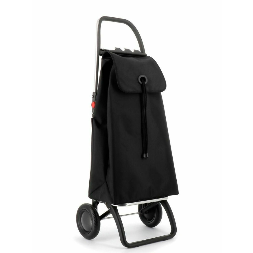 Chariot de courses pliable 2 roues noir - Alice Delice