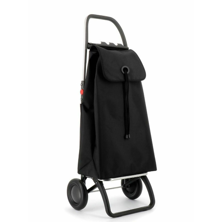 Chariot de courses pliable 2 roues noir - Alice Delice