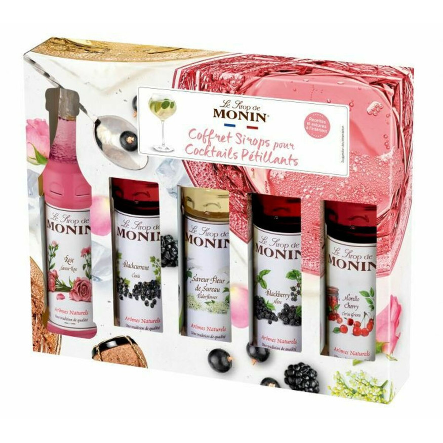 Coffret mini pétillant 5 mignonnettes 5 x 50ml - Monin