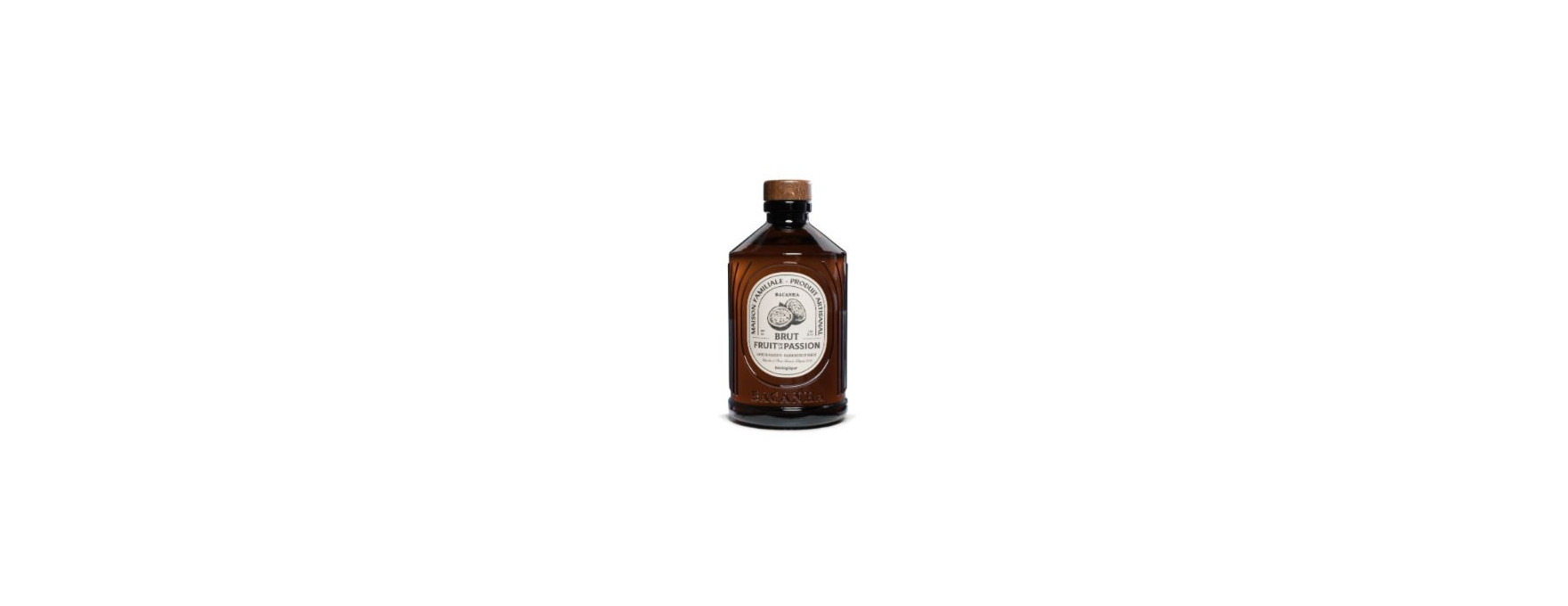 Sirop brut de fruit de la passion bio 400 ml - Bacanha