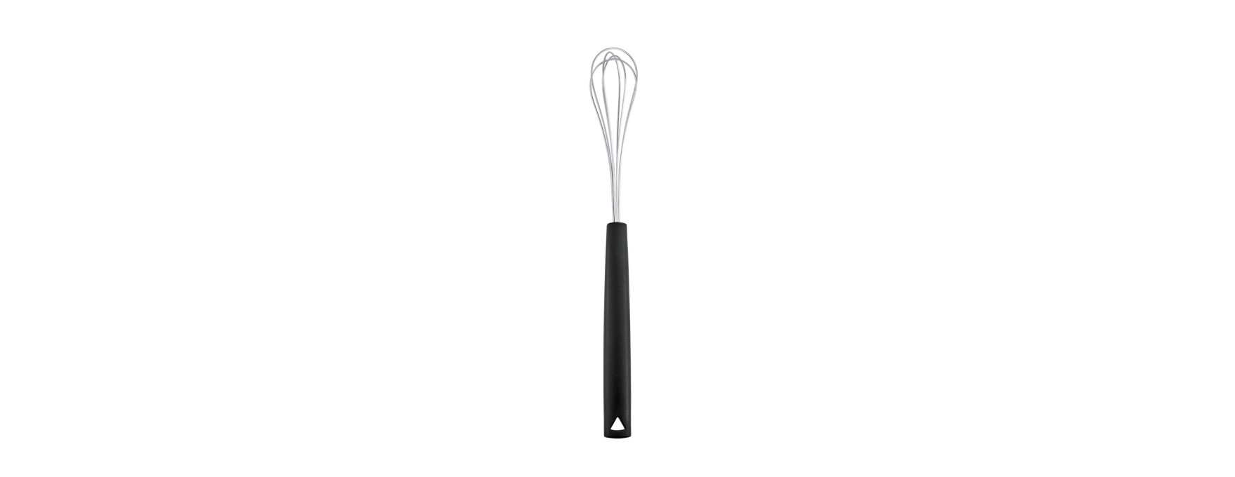 Petit fouet manche long inox & plastique 23.8 cm - Triangle