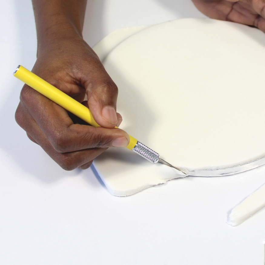 Couteau pour pâte à sucre : idéal pour les modelages de cake