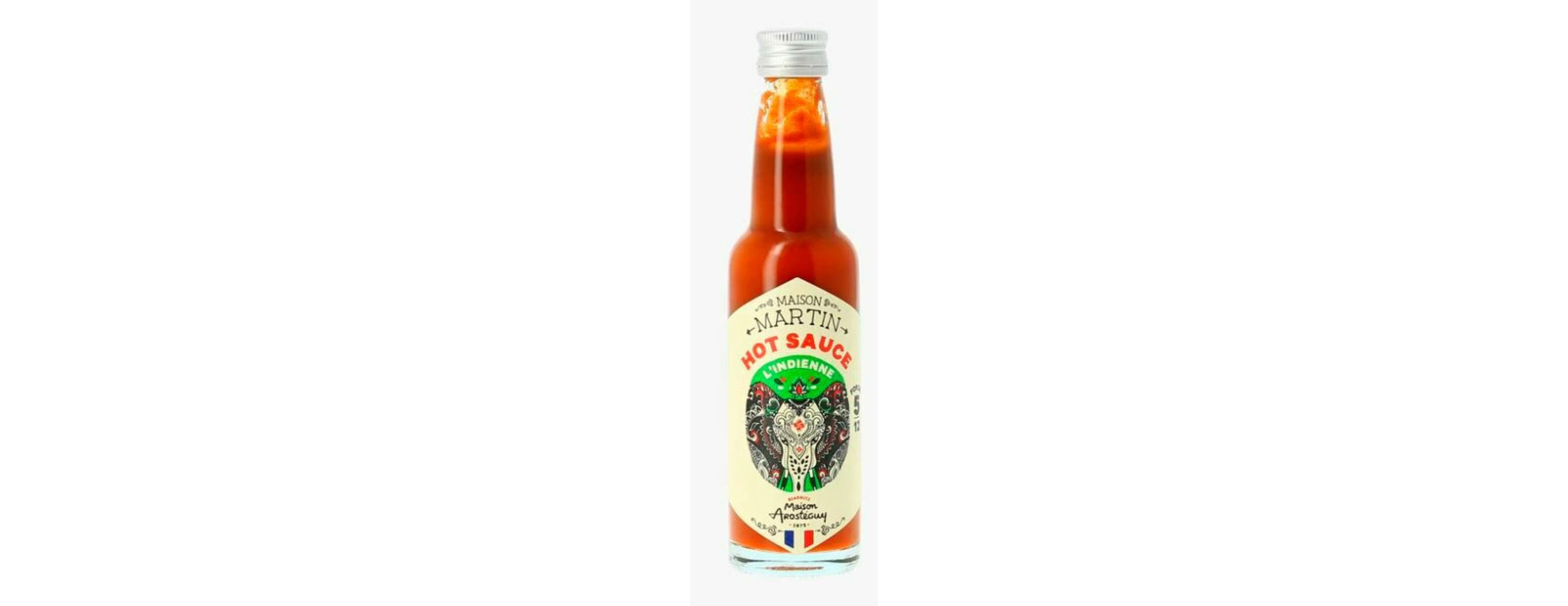 Sauce piment mangue et curry L´INDIENNE 5/12 100 ml - Maison