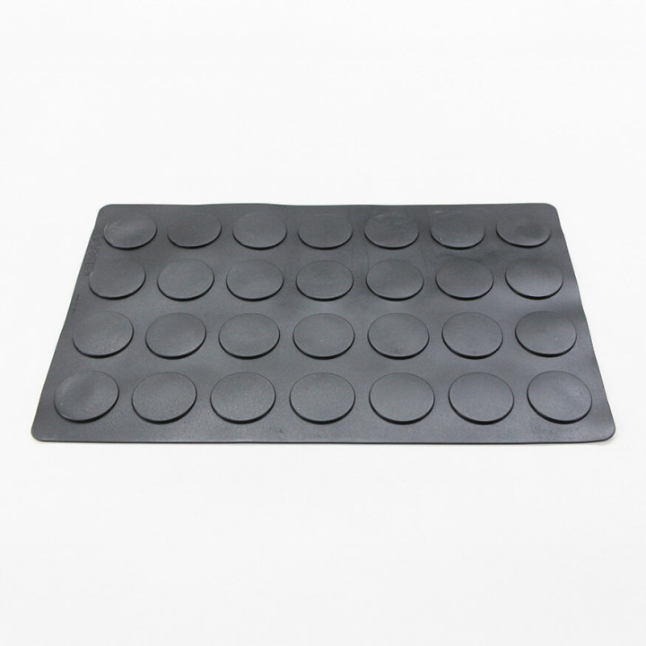 Coffret macarons : 2 tapis 28 empreintes macaron, 1 douille 