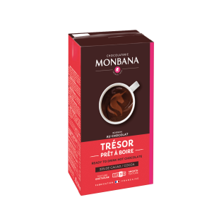 Boisson au chocolat prête à l´emploi Trésor gourmand 33% de 