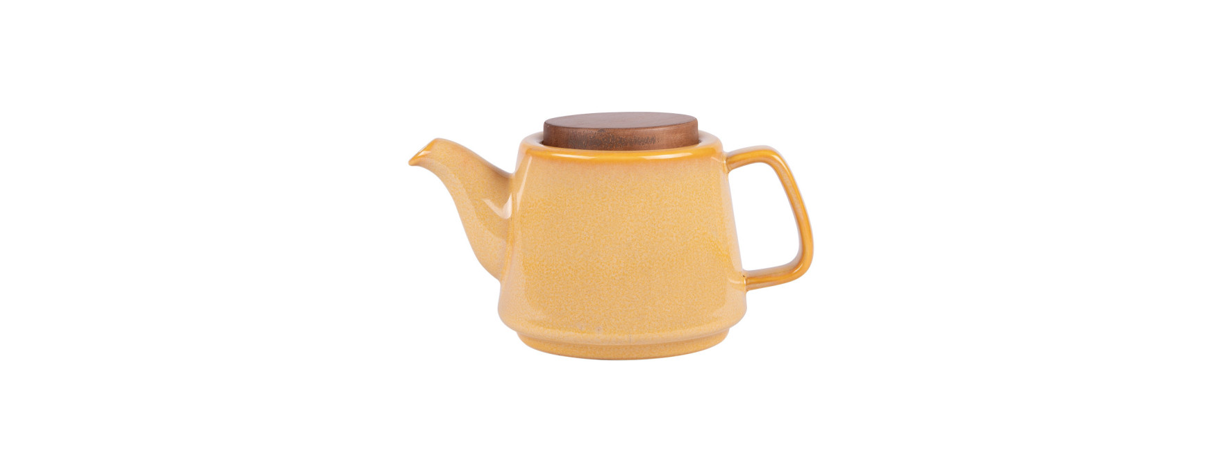 Théière avec filtre  0,9l Kaito jaune - Table passion