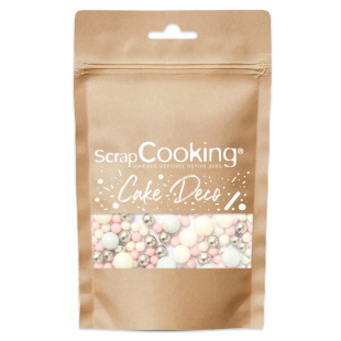 Mélange de décors sucrés pastel Bubbles - Scrapcooking