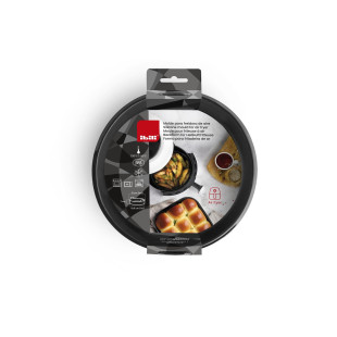 Récipient en silicone pour airfryer rond 16 cm - Ibili