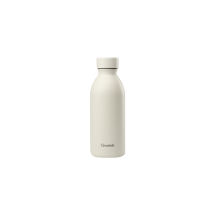 Bouteille isotherme inox Icon 500ml sable - Qwetch