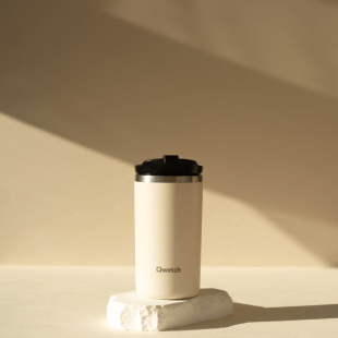 Travel mug isotherme 350ml sable - Qwetch