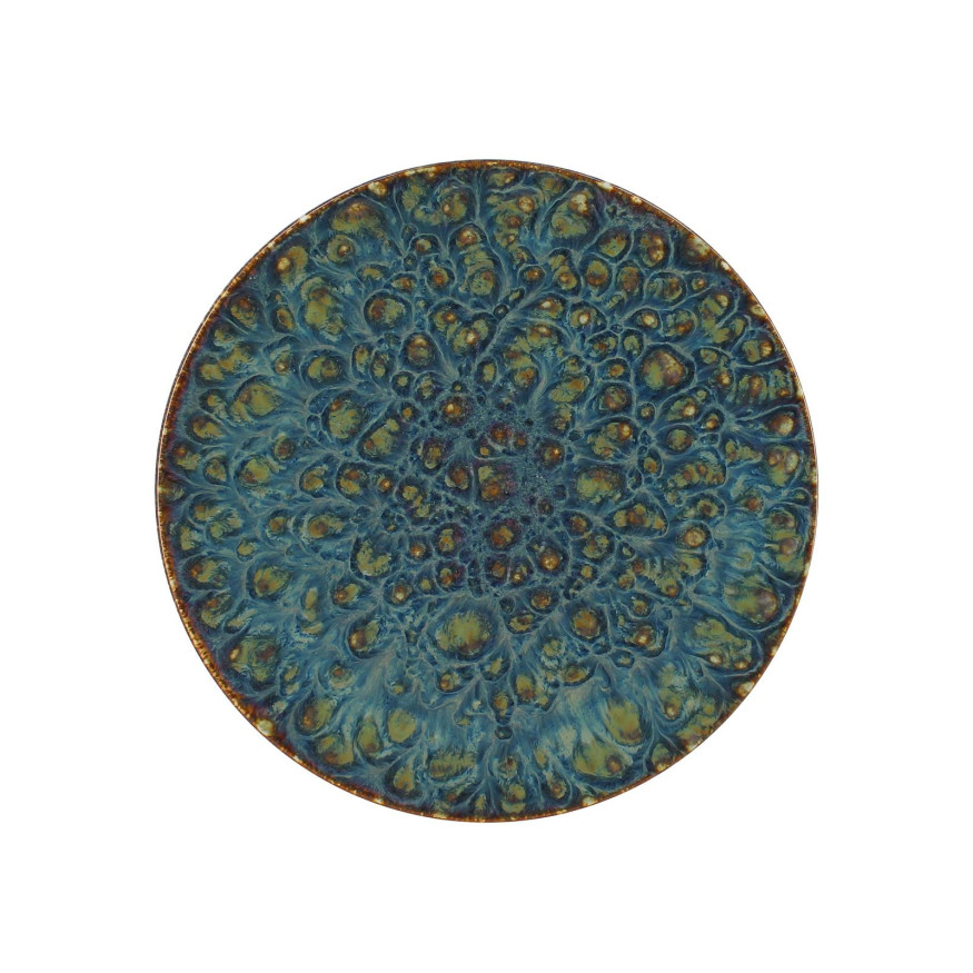 Assiette à dessert 20cm  Venus en porcelaine émail réactif -
