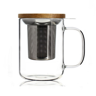Tisanière Gustave verre borosilicate 450ml - Ogo living