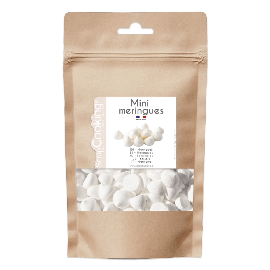 Dcor  parsemer : mini meringues blanches 40 gr - Scrapcookin