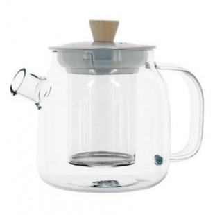 Thire Oscar 550ml en verre borosilicate et inox - Ogo living