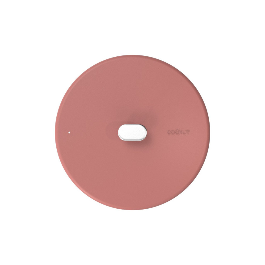 Le Merveilleux couvercle inox 28 cm guimauve - Cookut