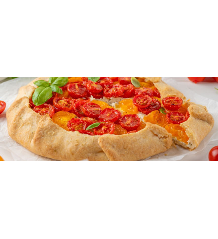 Tarte à la tomate ensoleillée