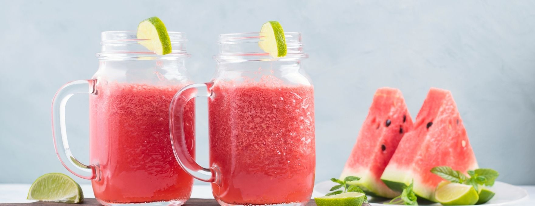Limonade givrée pastèque & citron