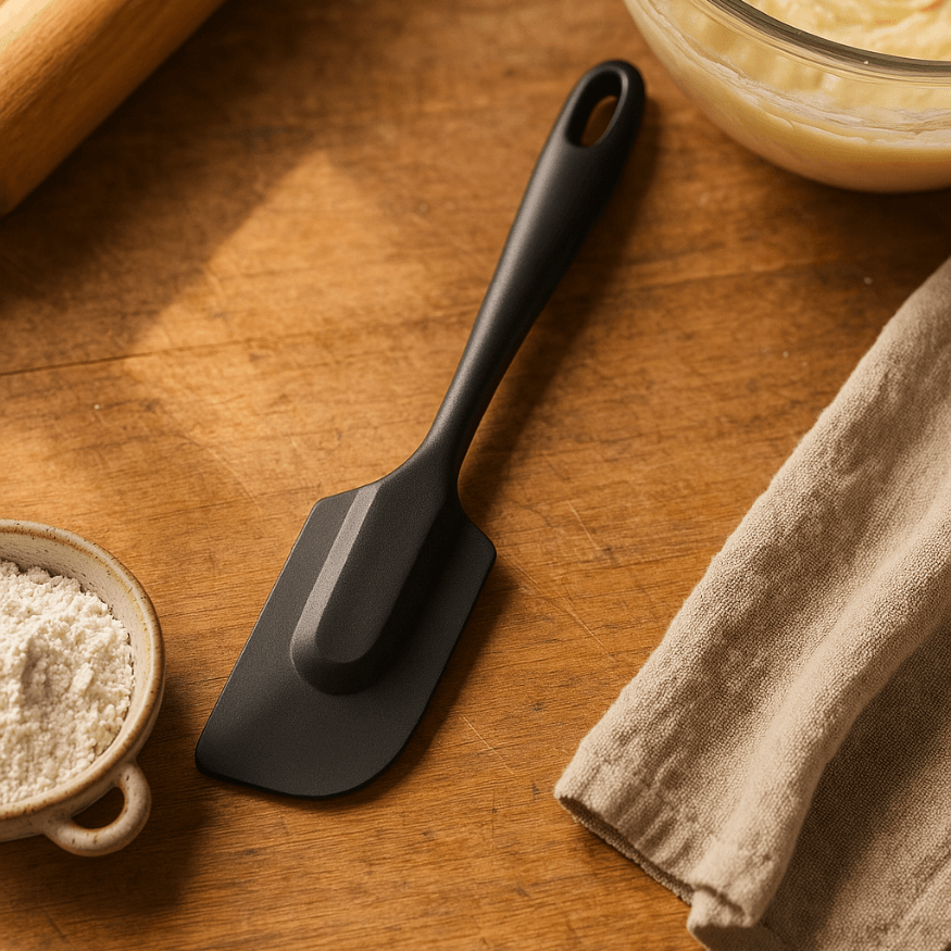 Spatule en silicone noire 26 cm - Alice Délice