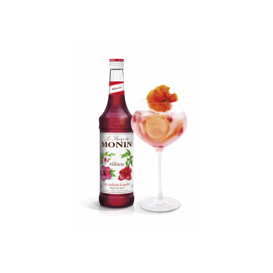 Sirop hibiscus 70cl - Monin