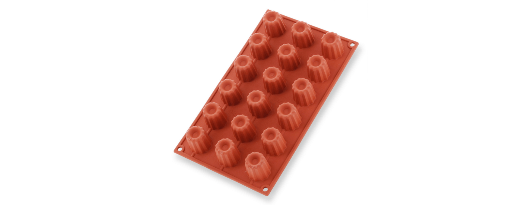 Moule en silicone 18 mini cannelés - Alice Délice