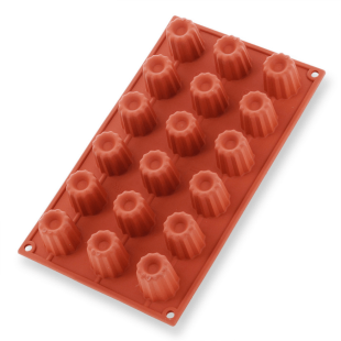 Moule en silicone 18 mini cannelés - Alice Délice