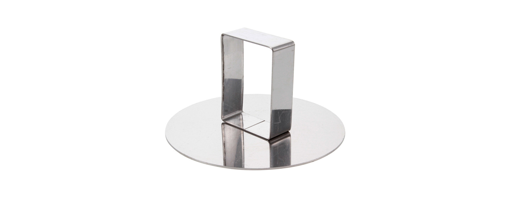 Poussoir en inox pour cercle 9 cm - Alice Délice