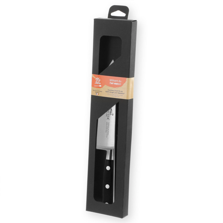 Couteau chef 15 cm Sabatier forgé -  Alice Délice