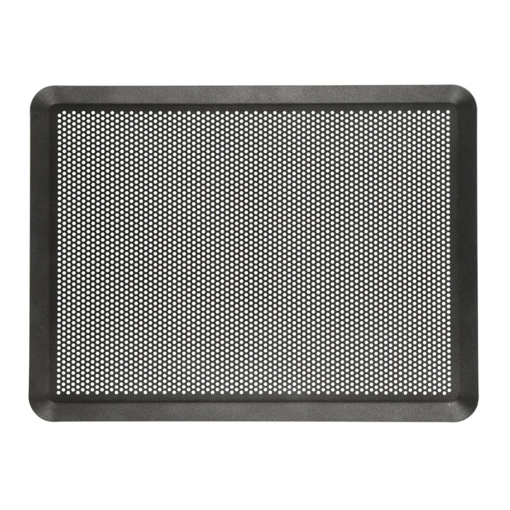 Plaque de cuisson perforée en aluminium anti adhérente 40 x 