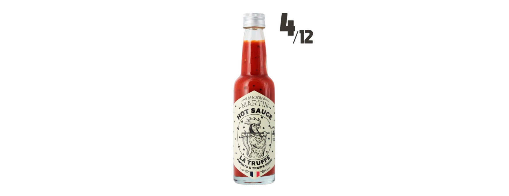 Sauce piment à la truffe 100 ml - Maison Martin