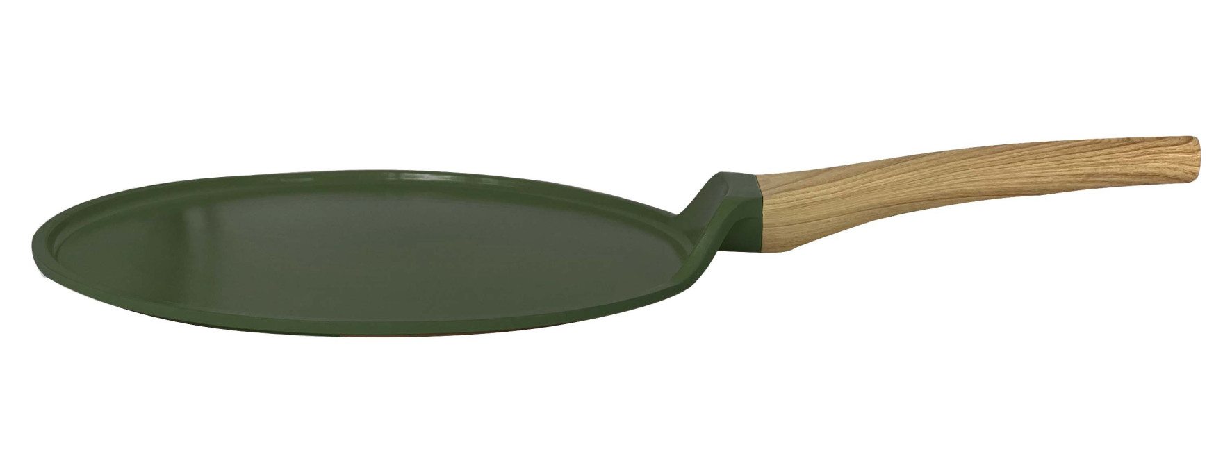 Crépière 26 cm full induction revêtue sans PFAS Fougère - Co