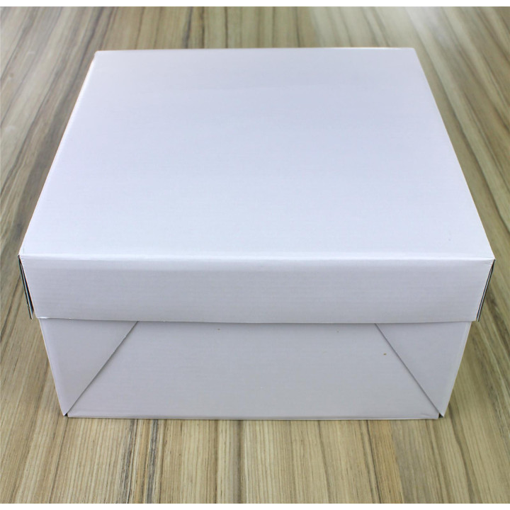 Boîte à gâteau blanche 15.2 x 15.2 x 15.2 cm idéale pour ben