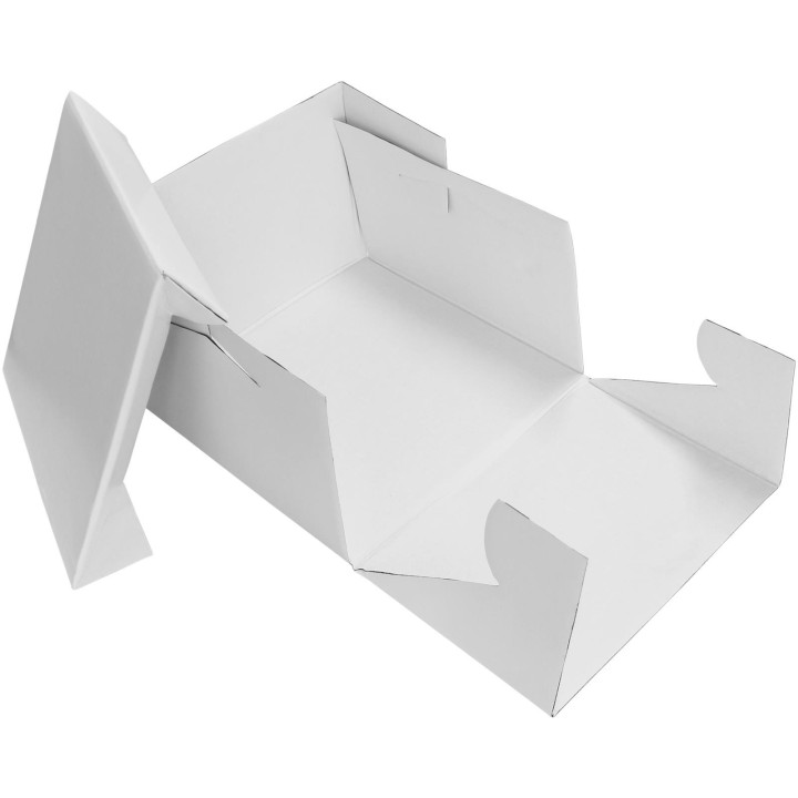 Boîte à gâteau blanche 15.2 x 15.2 x 15.2 cm idéale pour ben