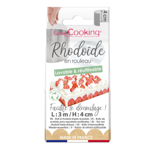 Ruban de rhodode 4 cm x 3 m - Scrapcooking