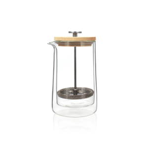Cafetire  piston 500ml Octave en verre double paroi - Ogo li