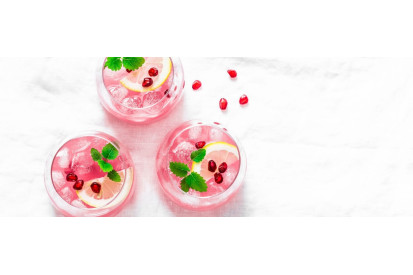 Mocktail Pinky Grenadine Mocktail Pinky Grenadine