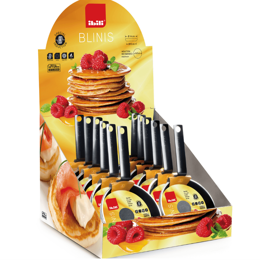 Poêle à blinis revétue 14cm - Ibili