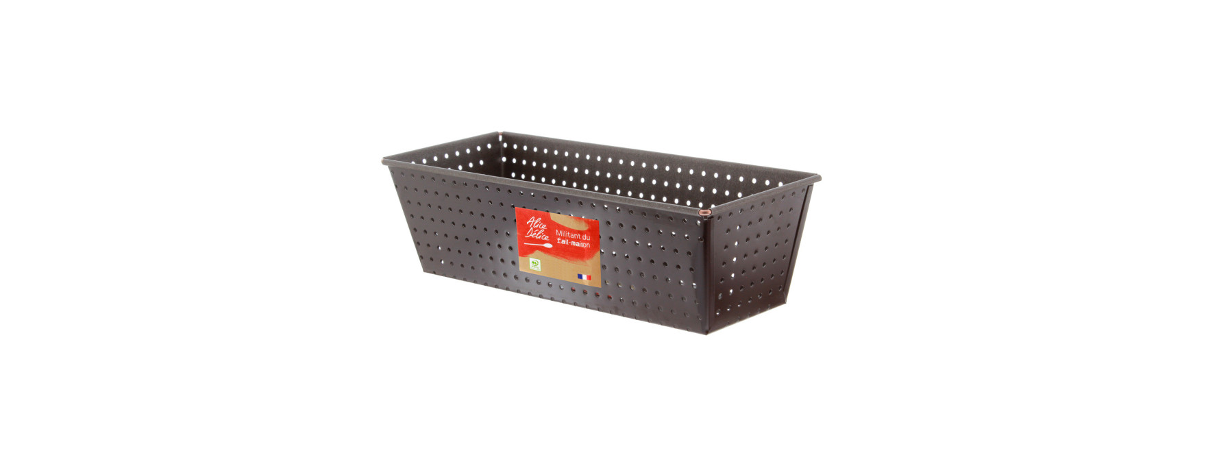 Moule à pain perforé antiadhésif 27 cm - Alice Délice