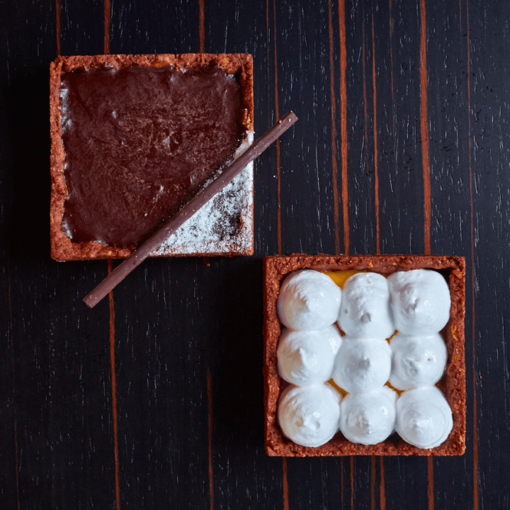 Moule à tartelette carré antiadhésif 10cm - Alice Délice