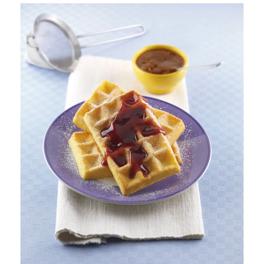Moule en silicone 4 gaufres - Alice Délice