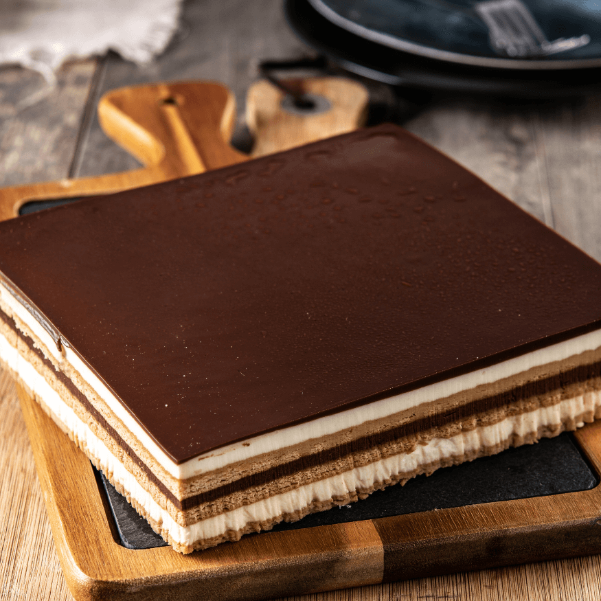 Cadre à pâtisserie carré en inox 20 cm hauteur 4.5 cm - 6/8 