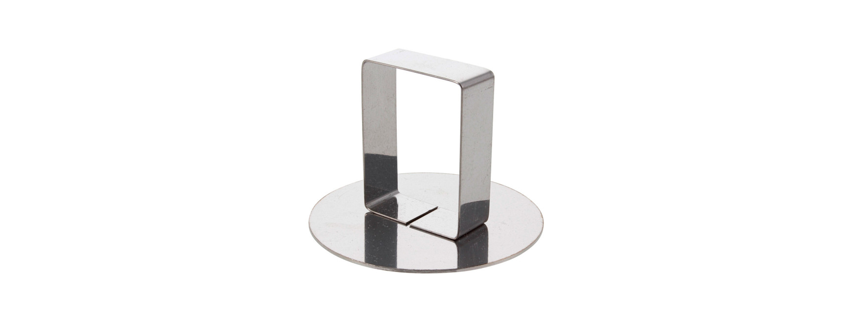 Poussoir en inox pour cercle 7 cm - Alice Délice