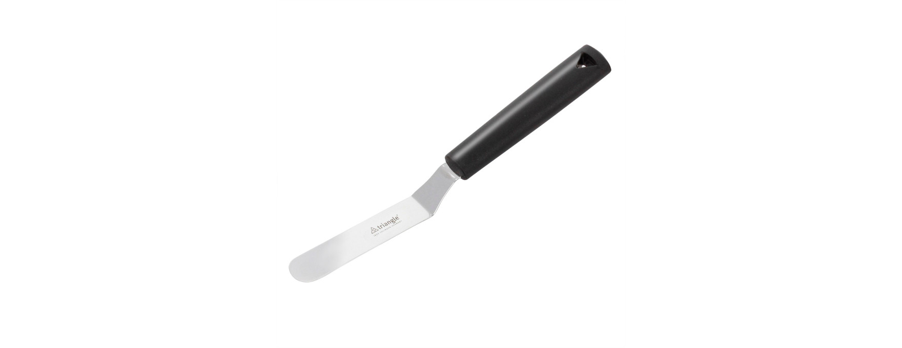 Spatule coudée en inox 9 cm - Alice Délice