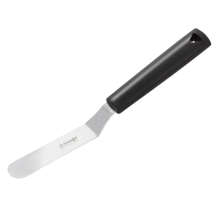 Spatule coudée en inox 9 cm - Alice Délice