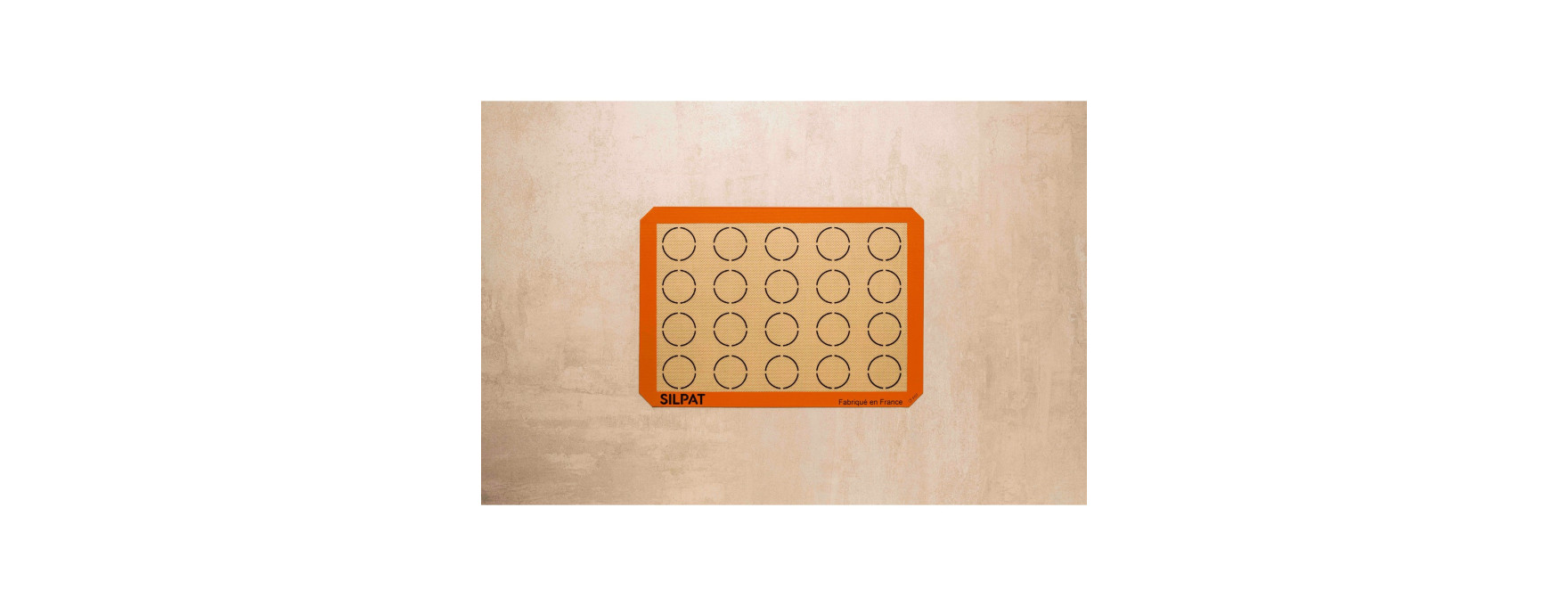 Tapis de cuisson spécial macarons 42 x 29,5 cm - Silpat