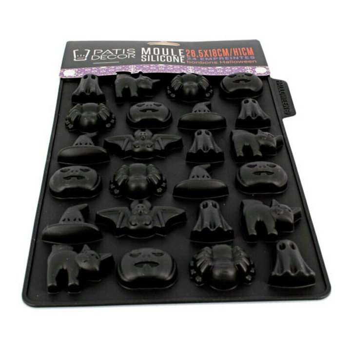 Moule silicone 24 bonbons Halloween - Patisdecor | Alice Délice