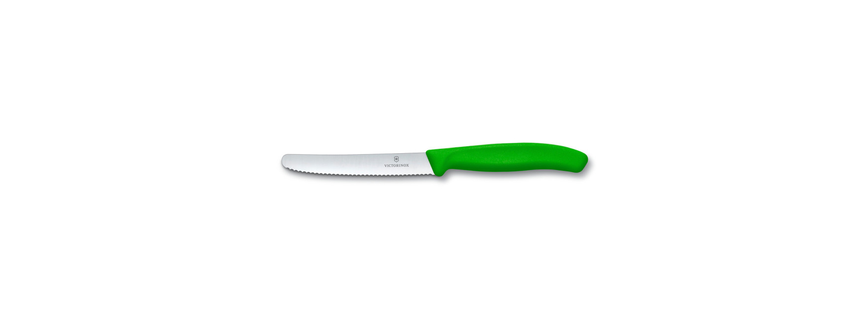 Couteau à tomates Swiss classique 11 cm vert - Victorinox